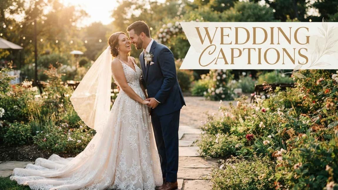Beautiful Wedding Captions