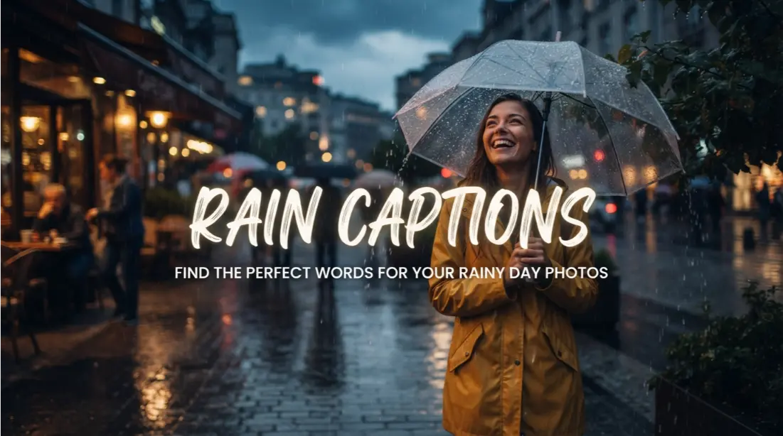 Rain Captions