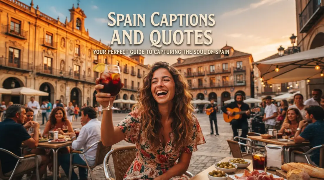 Spain Captions And Quotes