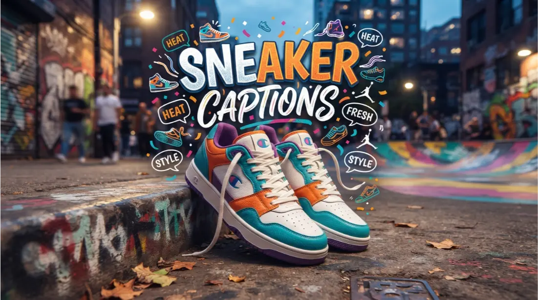 Sneaker Captions