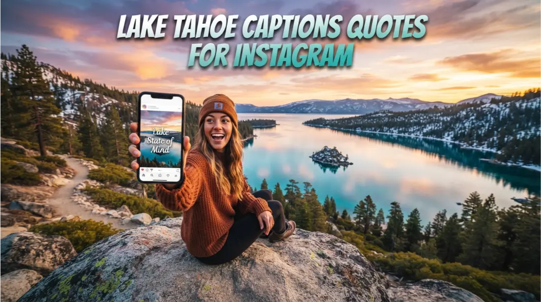 Lake Tahoe Captions Quotes For Instagram
