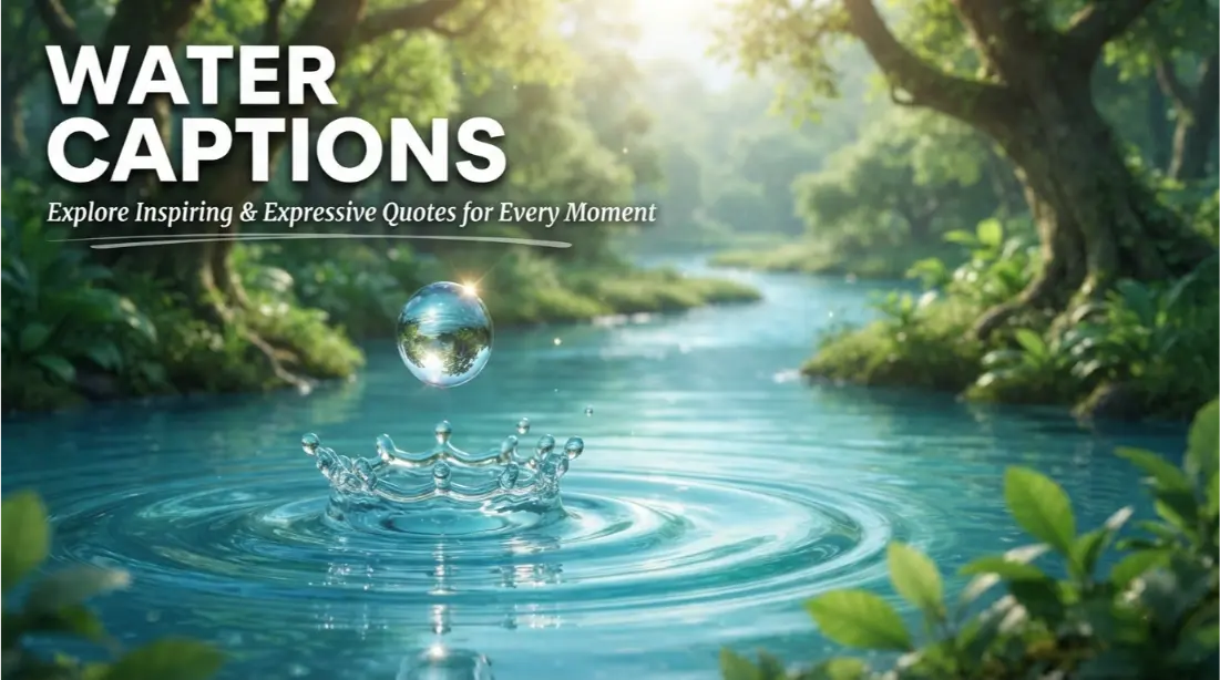Water Captions