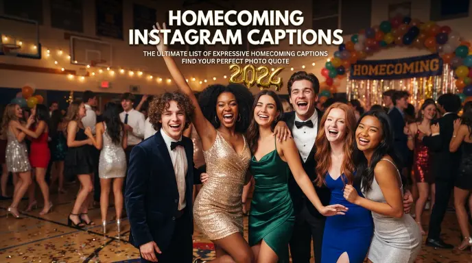Homecoming Instagram Captions