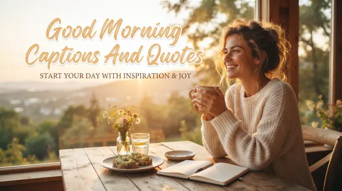 Good Morning Captions And Quotes